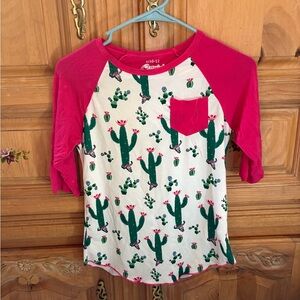 Girls Cowgirl Hardware blouse size L
